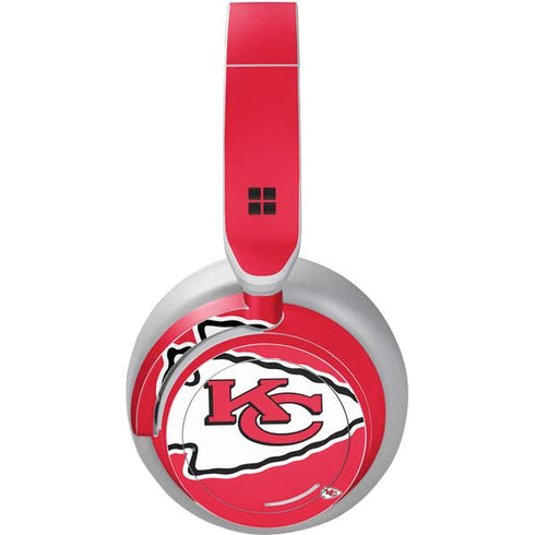 NFL Kansas City Chiefs Large Logo Surface Headphones Skin
